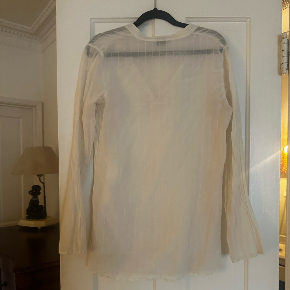 Theory Sheer Top - Picture 3 of 4